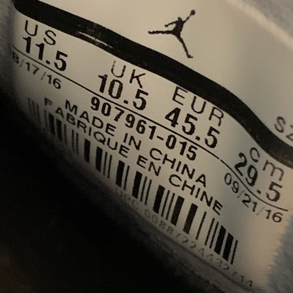 Men’s Jordan 6s Allstar/Chameleons - Picture 4 of 4